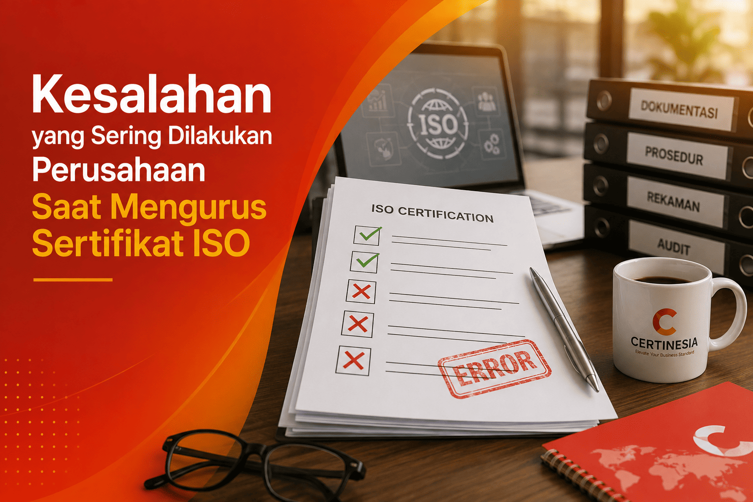 Kesalahan yang Sering DIlakukan Perusahaan Saat Mengurus Sertifikat ISO