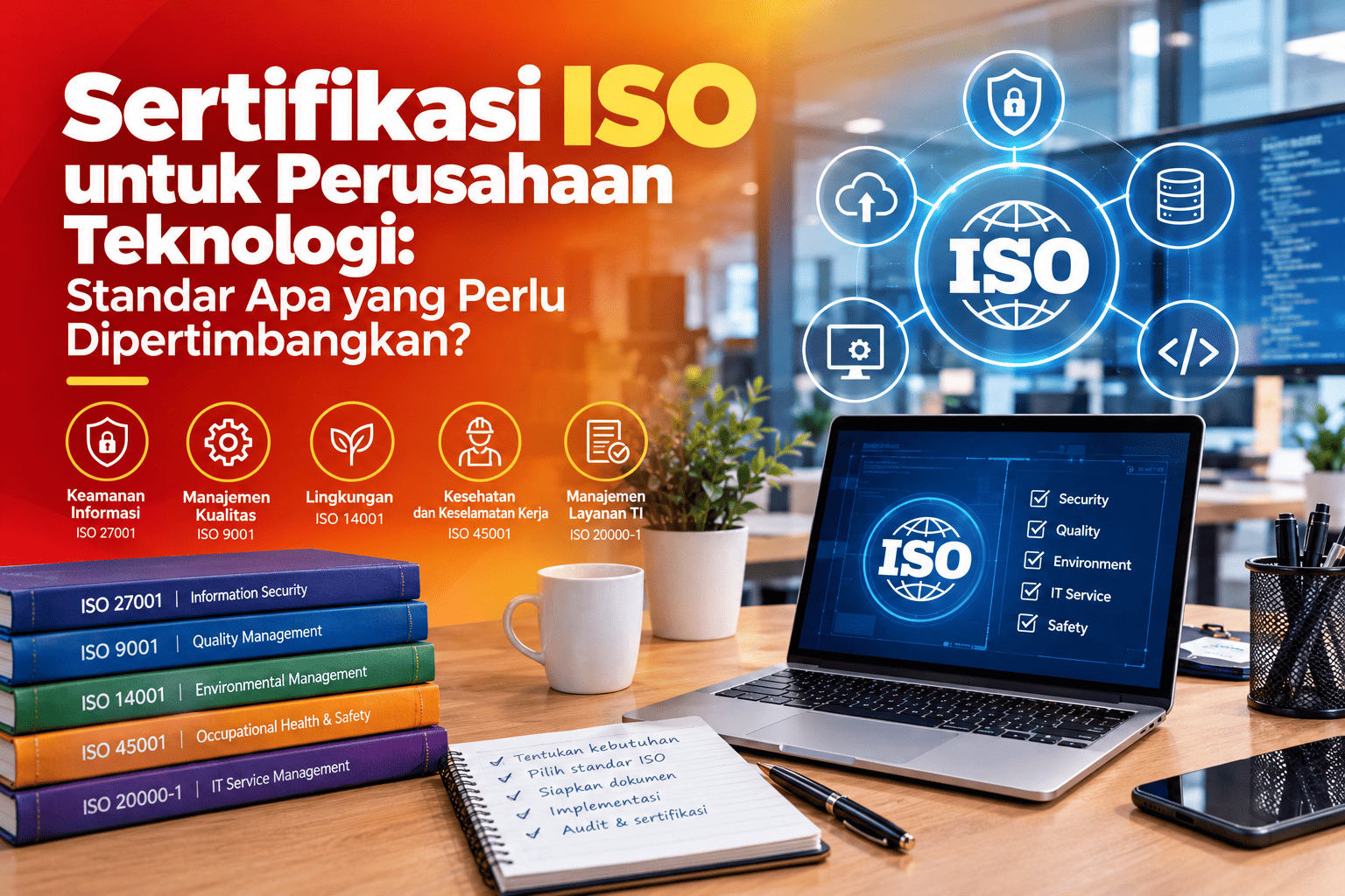 Sertifikasi ISO untuk Perusahaan Teknologi: Standar Apa yang Perlu Dipertimbangkan?