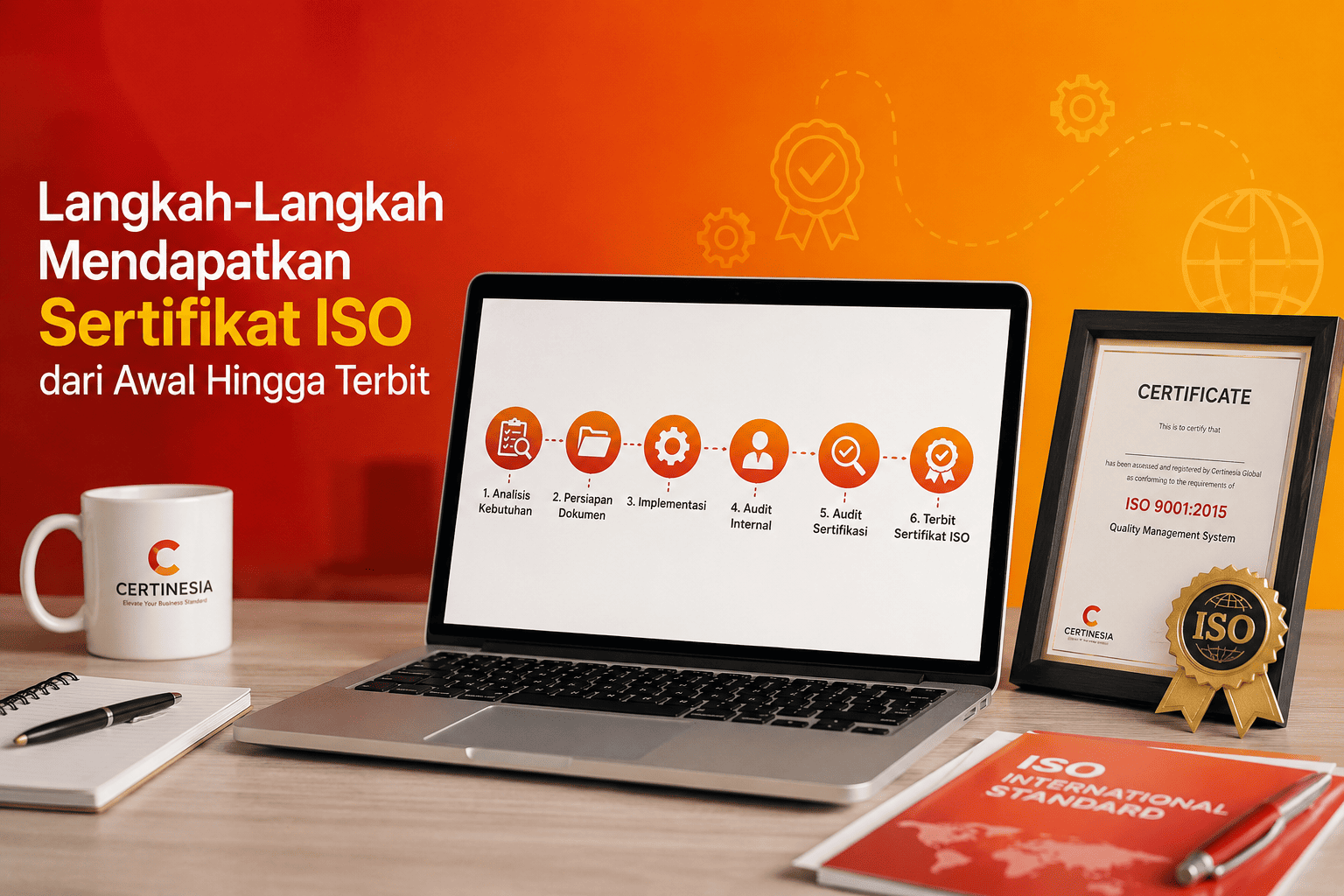 Langkah-Langkah Medapatkan Sertifikat ISO dari Awal hingga Terbit